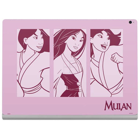 Disney Mulan Personalities Surface Book 2 15in Skin